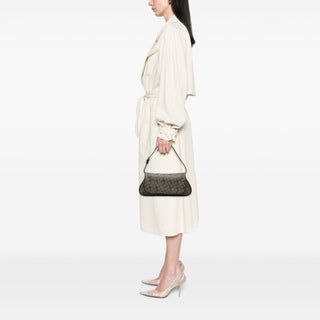 Celine Horse Carriage Coated Canvas Shoulder Bag