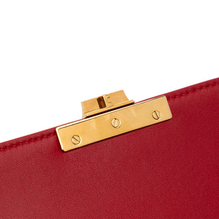 Celine Teen Shiny Calfskin Triomphe Crossbody