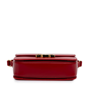 Celine Teen Shiny Calfskin Triomphe Crossbody
