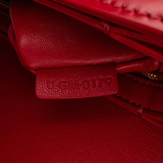 Celine Teen Shiny Calfskin Triomphe Crossbody
