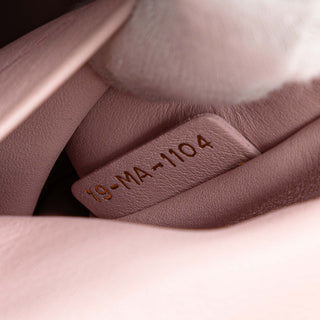Dior Mini Metallic Grained Calfskin Be Dior Flap