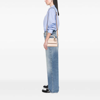 Dior Mini Metallic Grained Calfskin Be Dior Flap