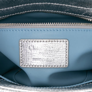 Dior lady Small Metallic Grained Calfskin Cannage My ABCDior