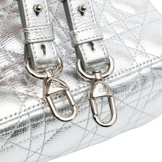 Dior lady Small Metallic Grained Calfskin Cannage My ABCDior