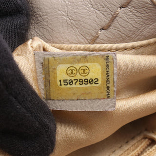 Chanel Glazed Calfskin Stitched On The Road Flap