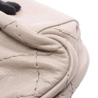 Chanel Glazed Calfskin Stitched On The Road Flap