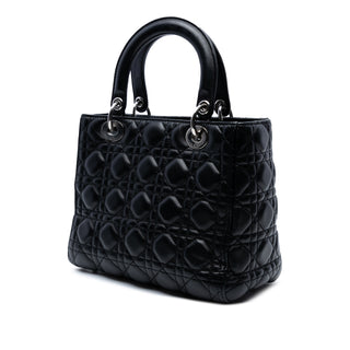 Dior Medium Lambskin Cannage Lady