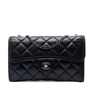 Chanel Small Quilted Lambskin Citizen Zip Flap
