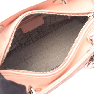Dior Medium Lambskin Cannage Lady Dior