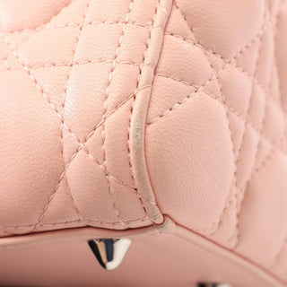 Dior Medium Lambskin Cannage Lady Dior
