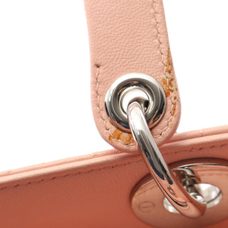 Dior Medium Lambskin Cannage Lady Dior