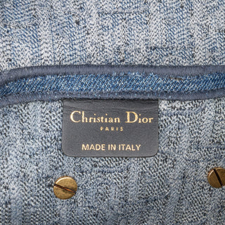 Dior Oblique Denim Saddle