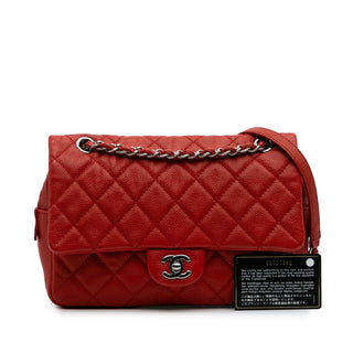Chanel Medium Quilted Caviar Easy Flap