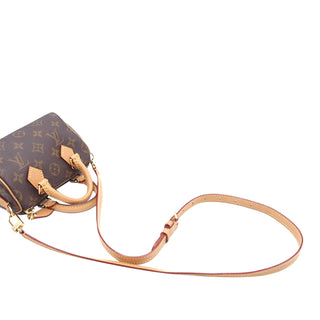 Louis Vuitton Monogram Nano Speedy Bandouliere
