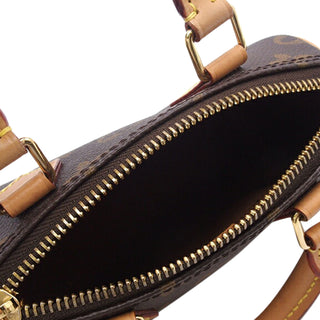 Louis Vuitton Monogram Nano Speedy Bandouliere