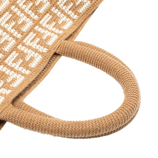 Fendi Large Zucca Cashmere Shopper Tote