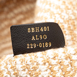 Fendi Large Zucca Cashmere Shopper Tote