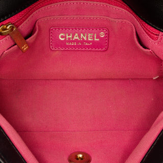 Chanel Mini Rectangular Lambskin Pearl Samba Single Flap