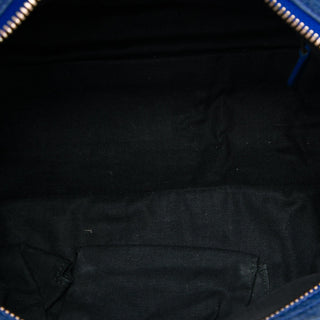Balenciaga Lambskin Motocross Giant 12 Town Satchel