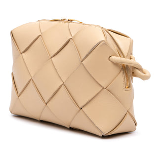 Bottega Veneta Small Lambskin Intreccio Cassette Camera Bag