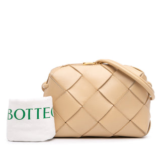 Bottega Veneta Small Lambskin Intreccio Cassette Camera Bag