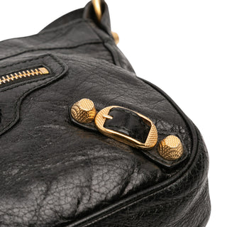 Balenciaga Lambskin Motocross Giant 12 Hip Crossbody