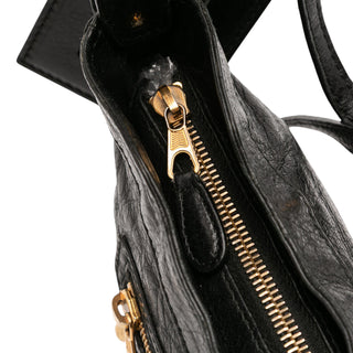 Balenciaga Lambskin Motocross Giant 12 Hip Crossbody