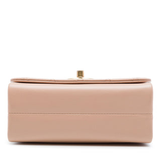 Chanel Mini Quilted Calfskin Pearl Boy Chain Flap