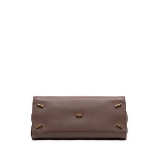 Ferragamo Medium Bicolor Calfskin Hug Satchel