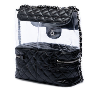 Chanel Quilted Lambskin and PVC Aquarium Shoulder Bag