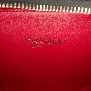 Chanel Small Caviar Filigree Vanity Case