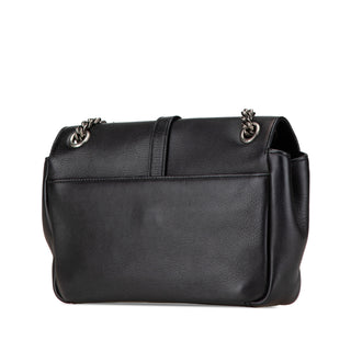 Ysl Medium Monogram Heart Patchwork Chain Wallet