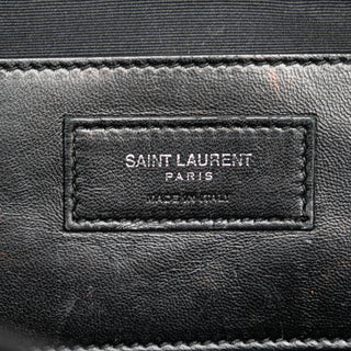 Ysl Medium Monogram Heart Patchwork Chain Wallet