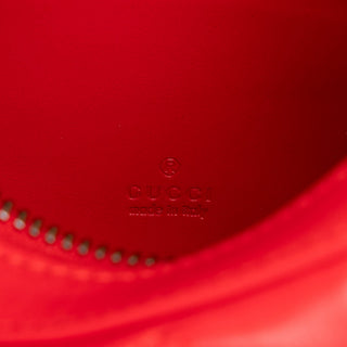 Gucci Mini GG Marmont Matelasse Calfskin Half Moon Bag