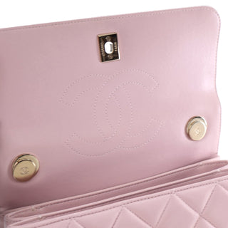 Chanel Small Lambskin Trendy CC Top Handle Bag