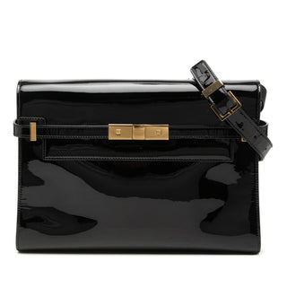 Saint Laurent Medium Patent Manhattan Shoulder Bag