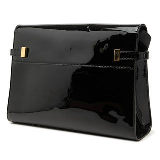 Saint Laurent Medium Patent Manhattan Shoulder Bag