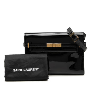 Saint Laurent Medium Patent Manhattan Shoulder Bag