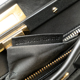 Fendi Medium Studded Leather Peekaboo Satchel