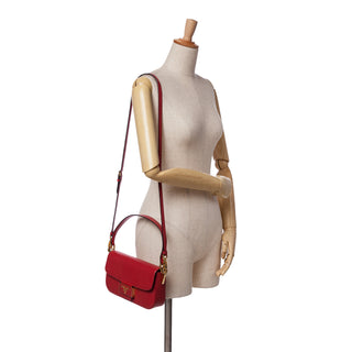 Prada Saffiano Lux Embleme Satchel