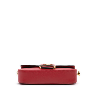 Prada Saffiano Lux Embleme Satchel