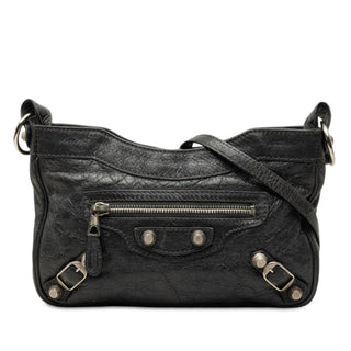Balenciaga Lambskin Motocross Giant 12 Hip Crossbody