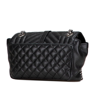Ysl Medium Sheepskin Triquilt Monogram College Bag