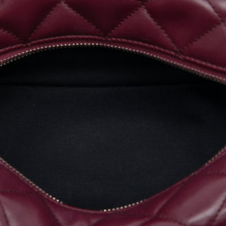 Saint Laurent Small Matelasse Calfskin LouLou Bowling Bag
