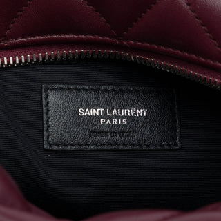 Saint Laurent Small Matelasse Calfskin LouLou Bowling Bag
