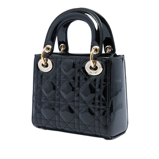 Dior Mini Patent Cannage Lady Dior