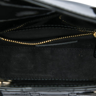 Dior Mini Patent Cannage Lady Dior