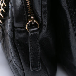 Chanel Quilted Calfskin CC Crown Flap