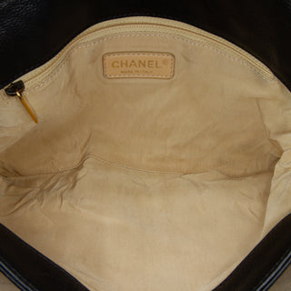 Chanel Quilted Calfskin CC Crown Flap