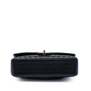 Chanel Medium Classic Chevron Lambskin Double Flap